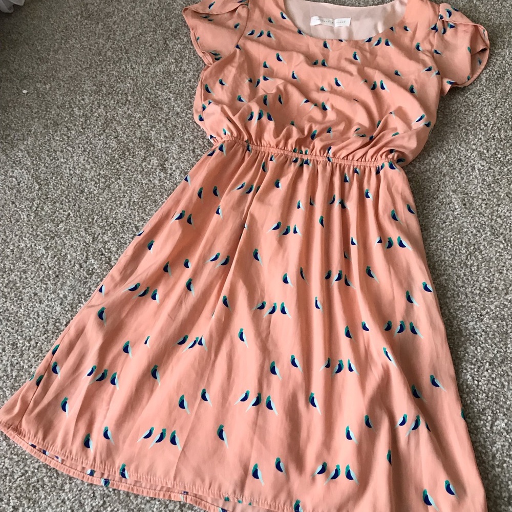 Peaches N Cream Bird Dress